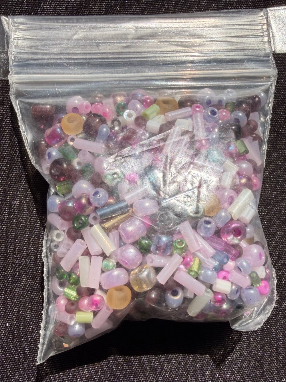 Mixed Seed Bead Packs - Pink, Blue, Green, Iridescent Jewelry Crafts Beading - Picture 5 of 9
